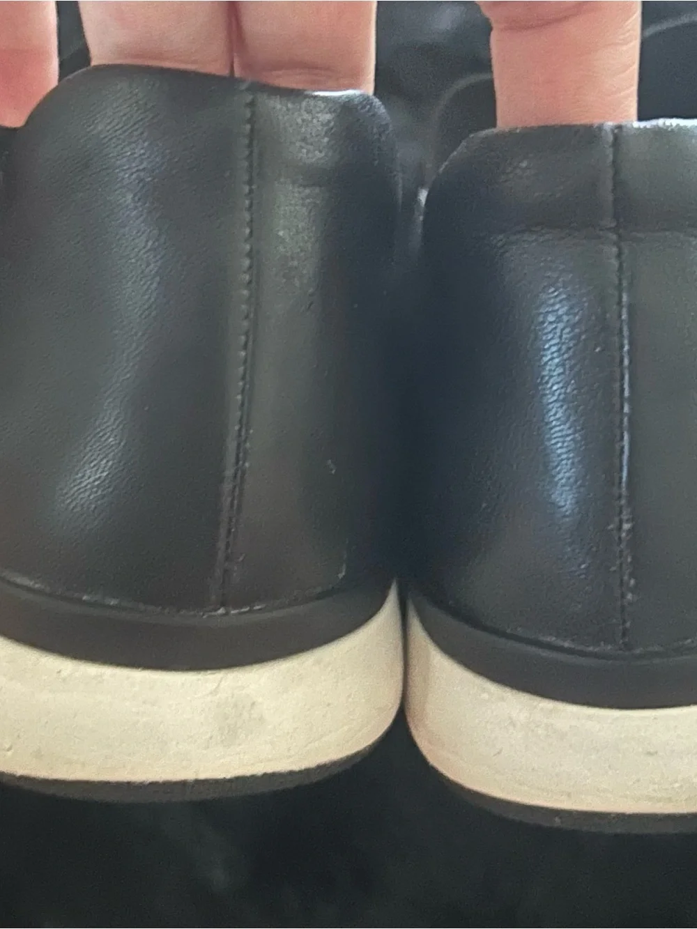 Vionic Cadee Mary Jane Ballet Sneakers Black Size 9 Elastic Arch Support Comfy